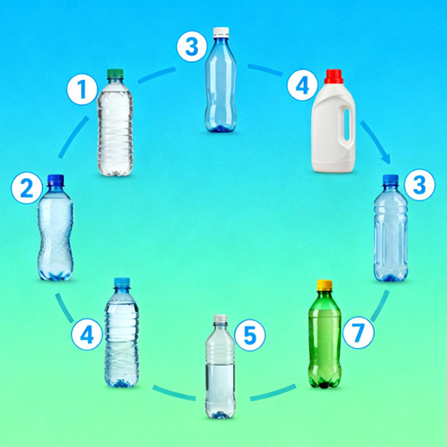 常用塑料瓶知識(shí)大匯總:看懂材質(zhì)、用對(duì)方法、做好回收